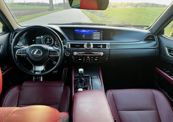 Lexus GS cena 115000 przebieg: 161000, rok produkcji 2016 z Białystok małe 46